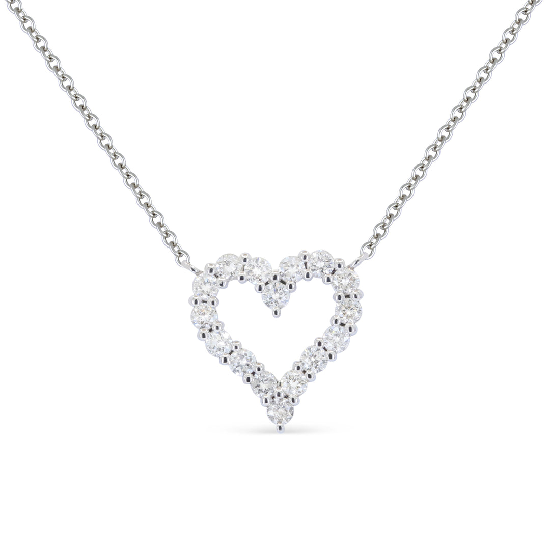 Beautiful Hand Crafted 14K White Gold  Milano Collection Necklace