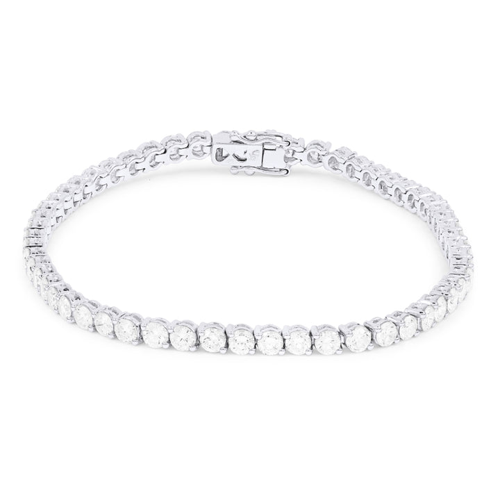 Madison L 18K White Gold Diamond Tennis Bracelet - style B1011-UA