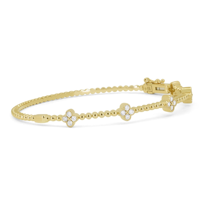 B1057 Yellow Gold White Diamond Bangle Milano Collection 2024 UPDATED-21-Apr-2026 wholesale-only B1057Y_2