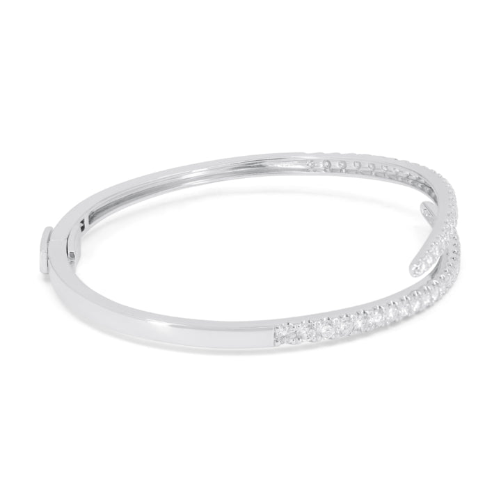 B1098 White And Yellow Gold White Diamond Bangle Milano Collection 2024 UPDATED-21-Apr-2026 wholesale-only B1098W_2
