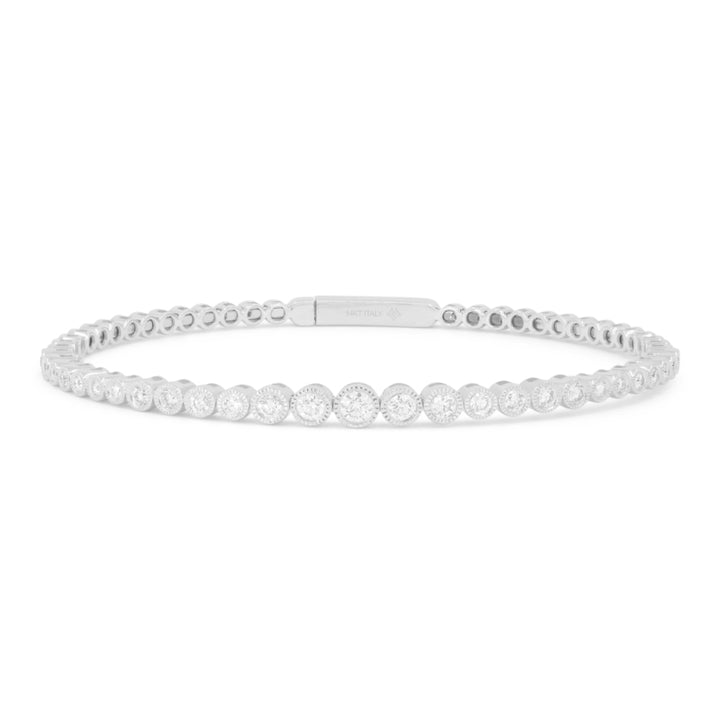 B1130 White Gold White Diamond Bangle Milano Collection 2025 UPDATED-21-Apr-2026 wholesale-only B1130W