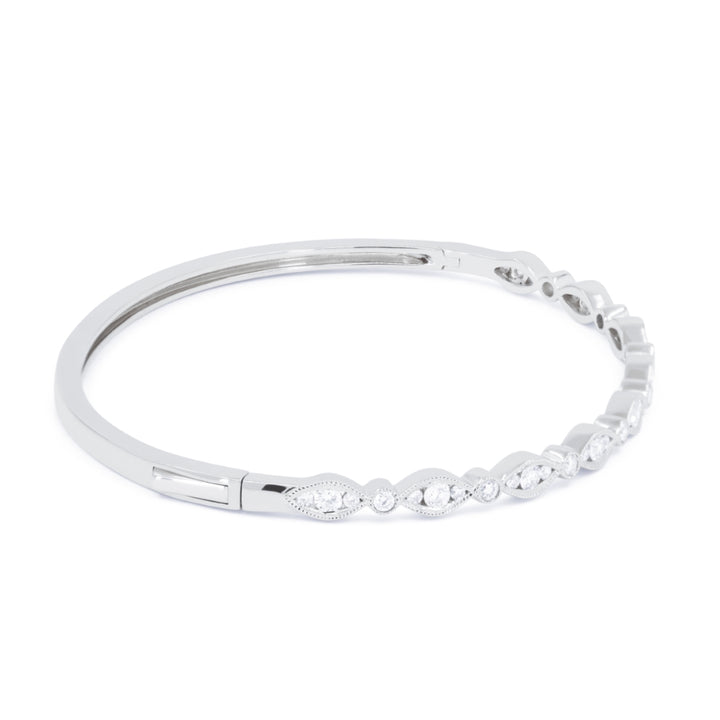 B1168 White Gold White Diamond Bangle Milano Collection 2021 Round Shape UPDATED-21-Apr-2026 wholesale-only B1168W_2