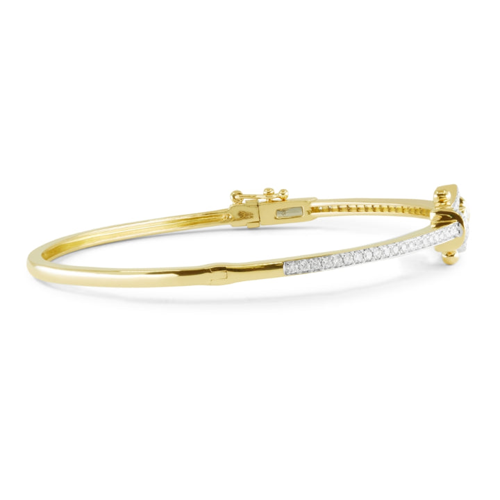 B1182 White And Yellow Gold White Diamond Bangle Milano Collection 2021 Round Shape UPDATED-21-Apr-2026 wholesale-only B1182WY_2
