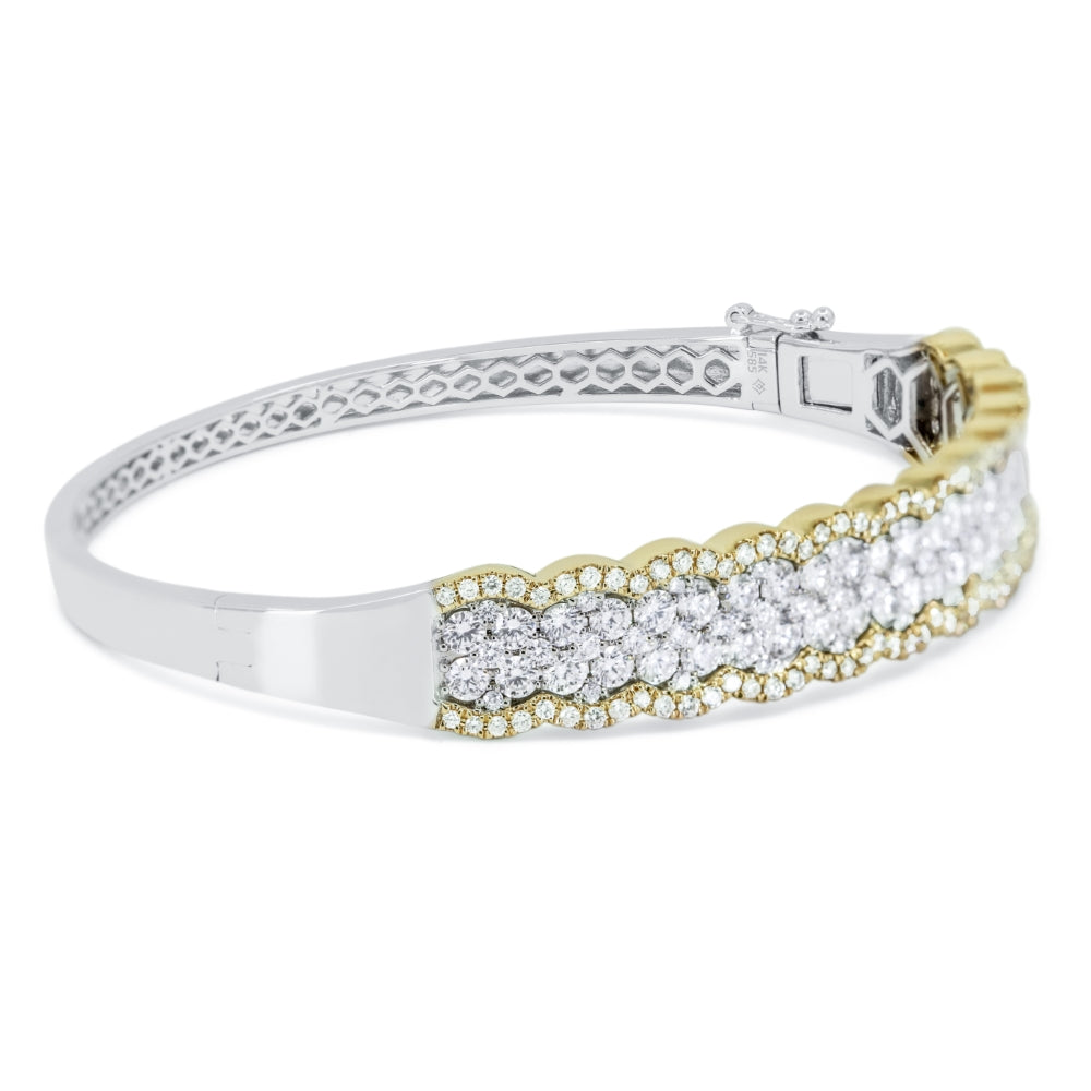 B1217 White And Yellow Gold White Diamond Bangle Milano Collection 2023 UPDATED-21-Apr-2026 wholesale-only B1217WY_2