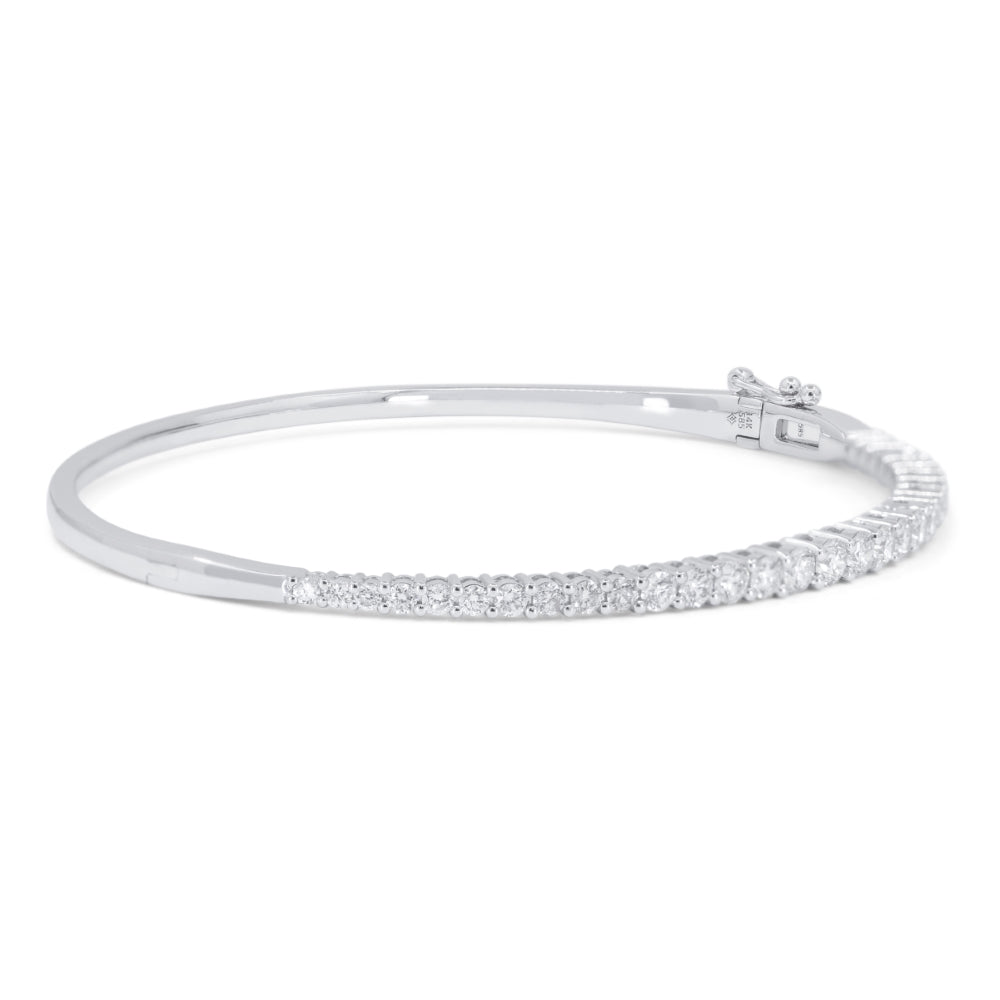 B1225 White Gold White Diamond Bangle Milano Collection 2023 UPDATED-21-Apr-2026 wholesale-only B1225W_2
