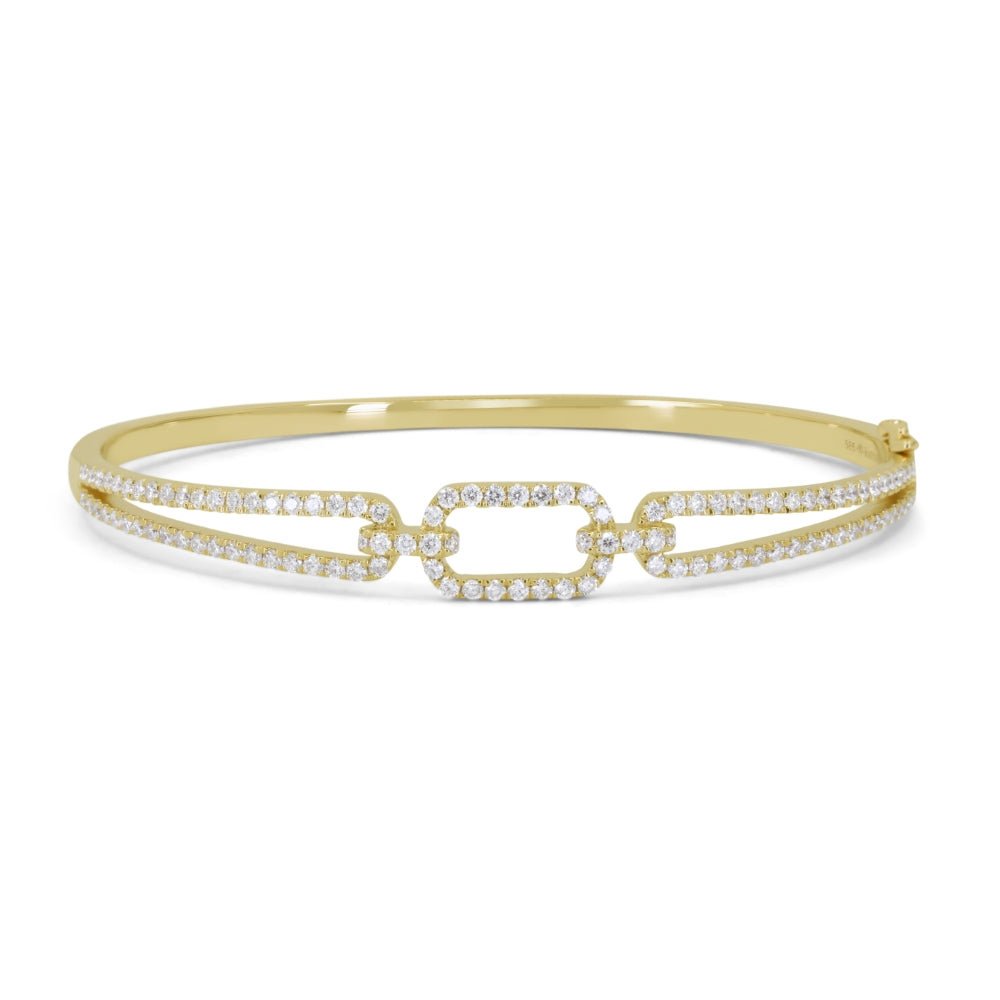 B1226 Yellow Gold White Diamond Bangle Milano Collection 2023 UPDATED-21-Apr-2026 wholesale-only B1226Y