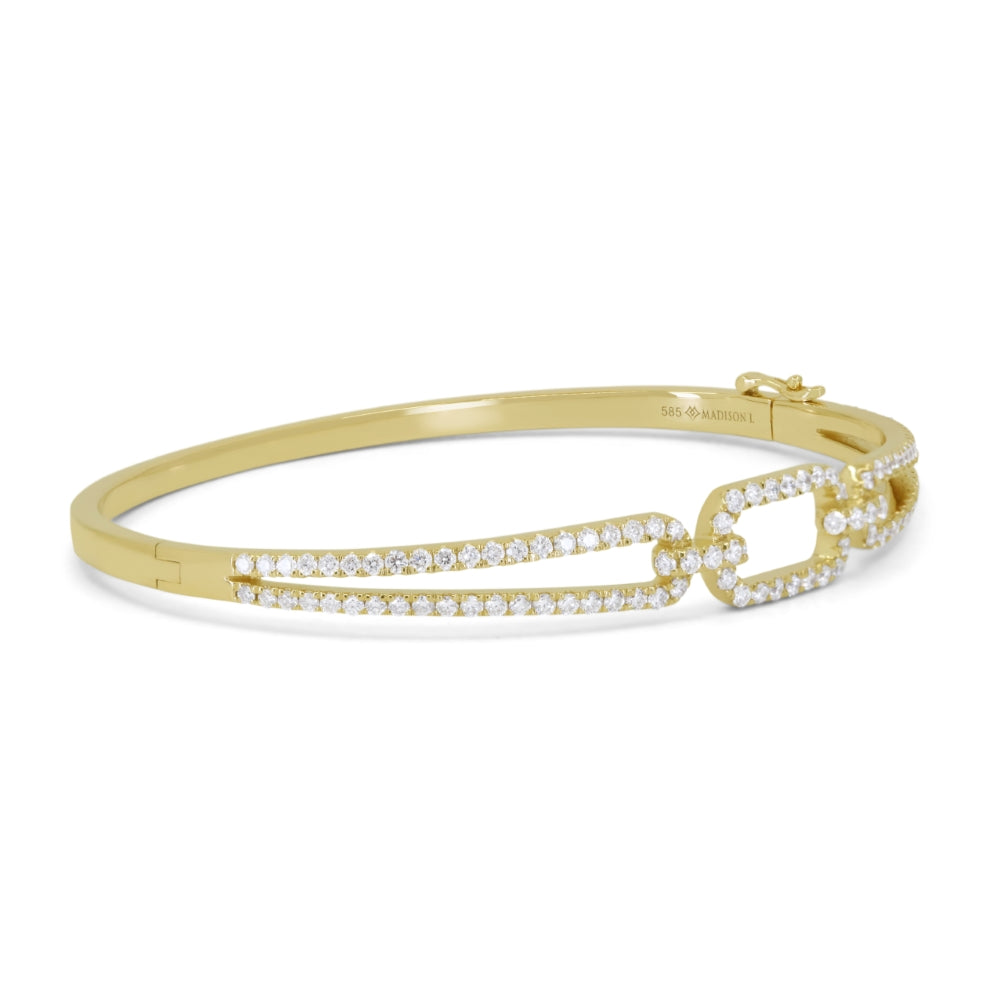 B1226 Yellow Gold White Diamond Bangle Milano Collection 2023 UPDATED-21-Apr-2026 wholesale-only B1226Y_2