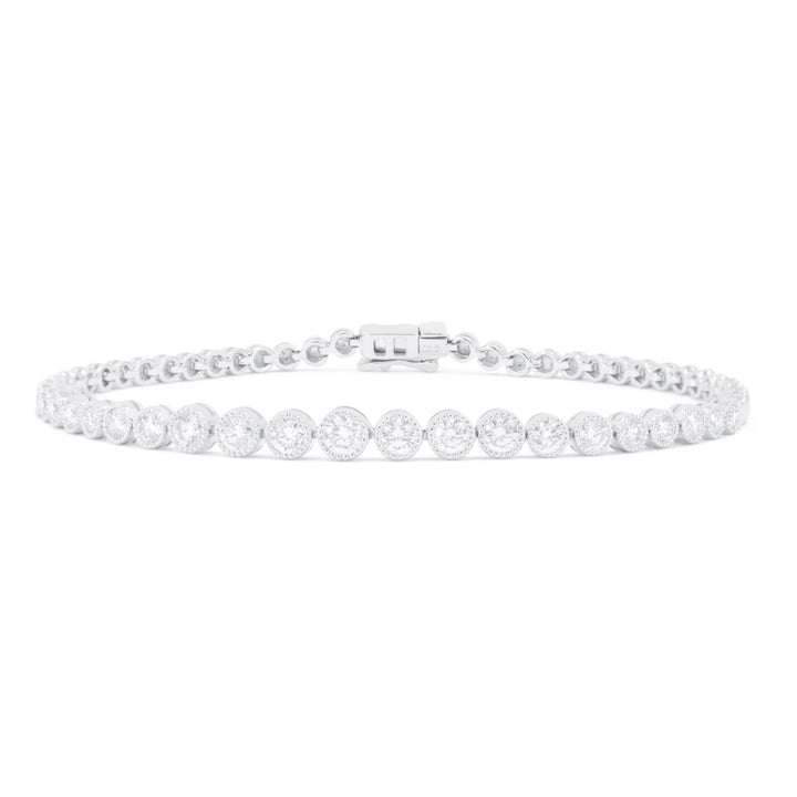 B1233 White Gold White Diamond Bracelet Milano Collection 2023 UPDATED-21-Apr-2026 wholesale-only B1233W