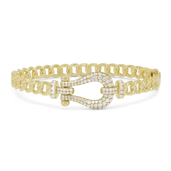 B1238 Yellow Gold White Diamond Bangle Milano Collection 2023 UPDATED-21-Apr-2026 wholesale-only B1238Y