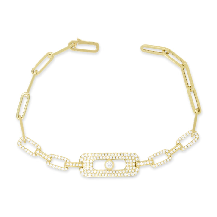 B1254 Yellow Gold White Diamond Bracelet Milano Collection 2024 UPDATED-21-Apr-2026 wholesale-only B1254Y_2