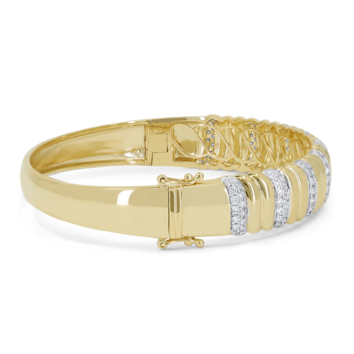 B1261 Yellow Gold White Diamond Bracelet Milano Collection 2025 UPDATED-21-Apr-2026 wholesale-only B1261Y_2