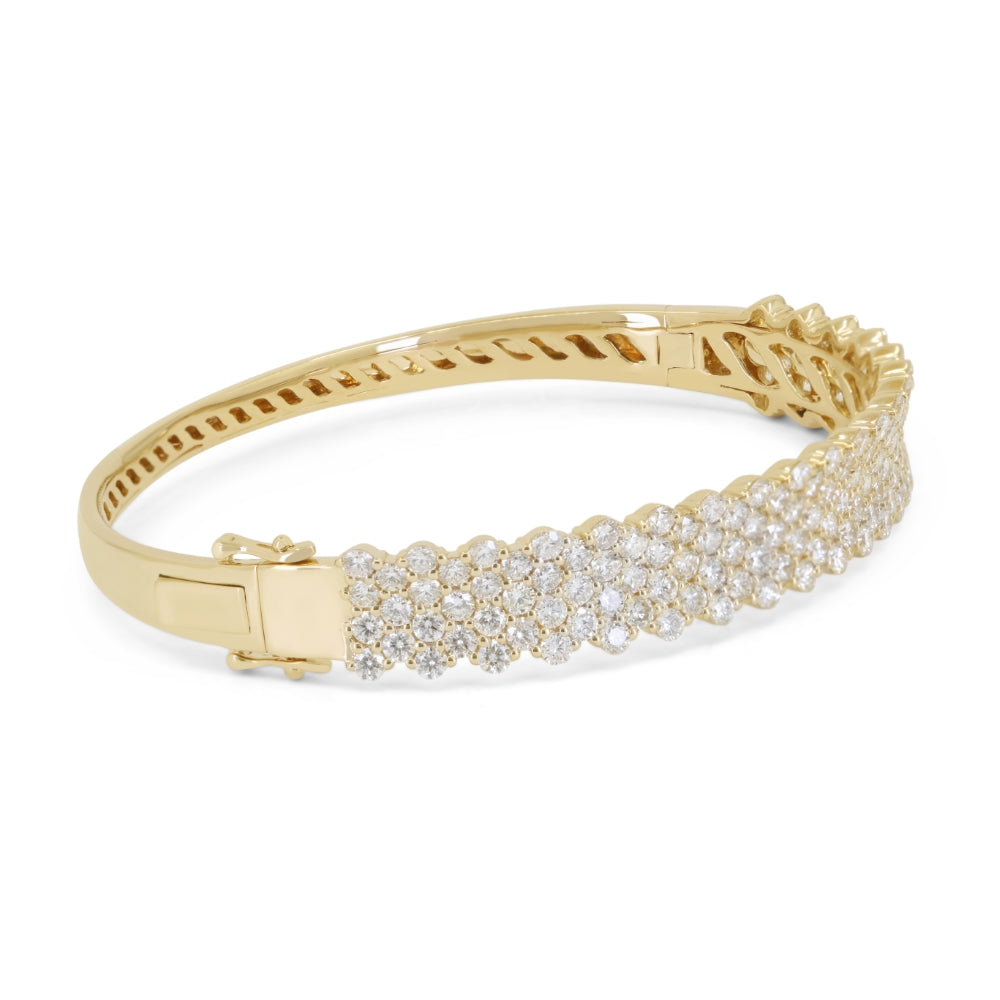 B1266 Yellow Gold White Diamond Bangle Milano Collection 2025 UPDATED-21-Apr-2026 wholesale-only B1266Y_2