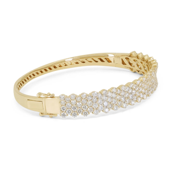 B1266 Yellow Gold White Diamond Bangle Milano Collection 2025 UPDATED-21-Apr-2026 wholesale-only B1266Y_2