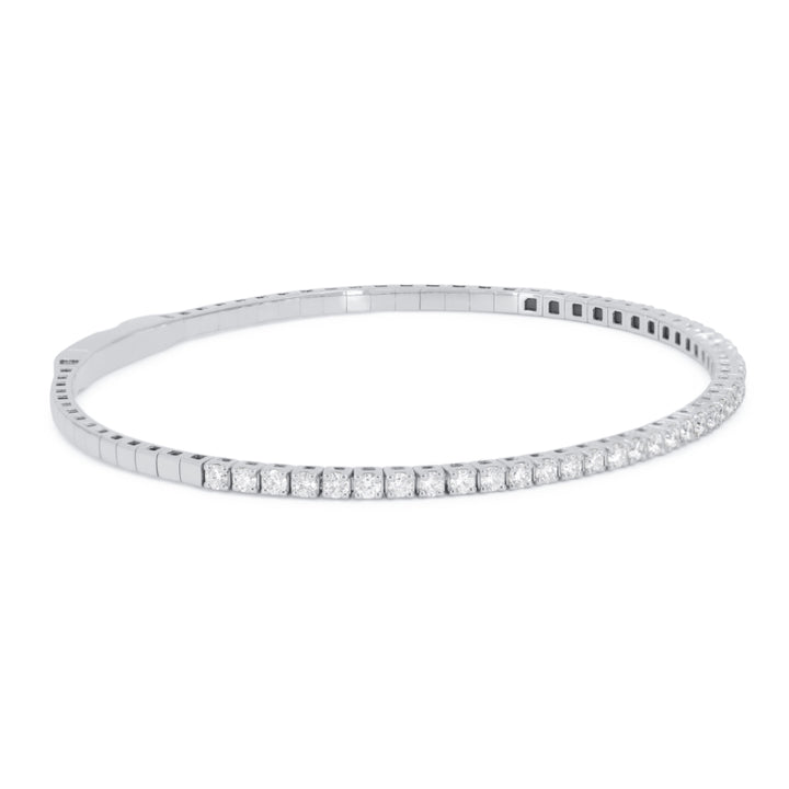 B1267 White Gold White Diamond Bangle Milano Collection 2025 UPDATED-21-Apr-2026 wholesale-only B1267W_2