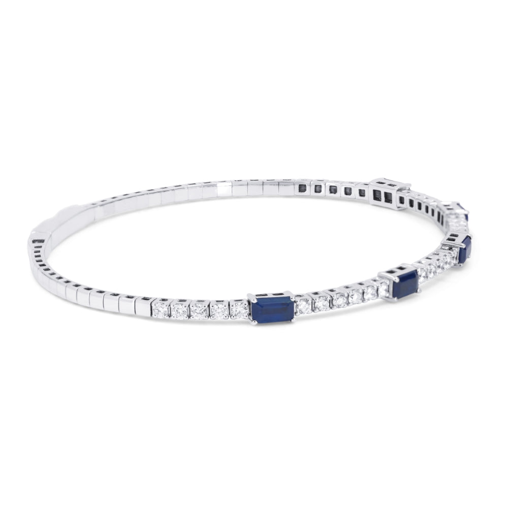 B1269 White Gold Sapphire Bangle Arianna Collection 2025 UPDATED-21-Apr-2026 wholesale-only B1269SAW_2