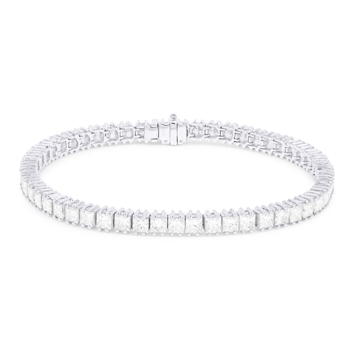Madison L 18K White Gold Diamond Bracelet - style DB2476