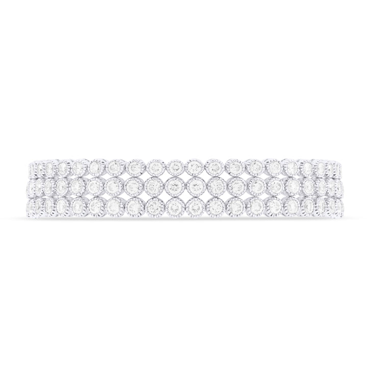 Madison L 18K White Gold Diamond Bracelet - style DB2665