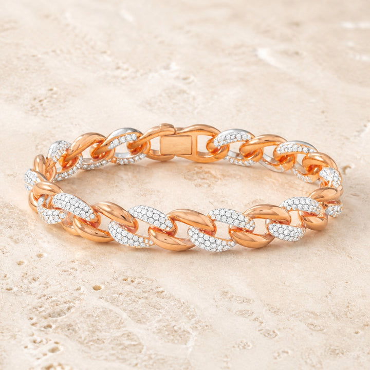 DB2944 - 18K Rose Gold Diamond Bracelet
