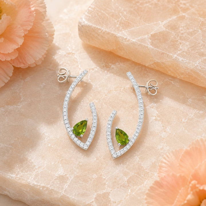 E1454 - 14K Gold Drop Earrings