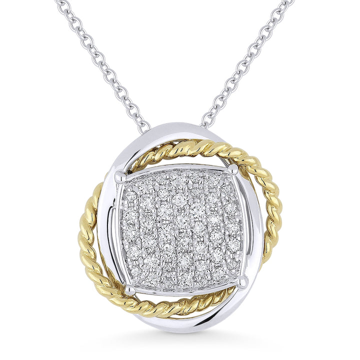 White And Yellow Gold / White Diamond