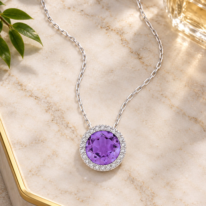N1041 - 14K Gold Round Pendant