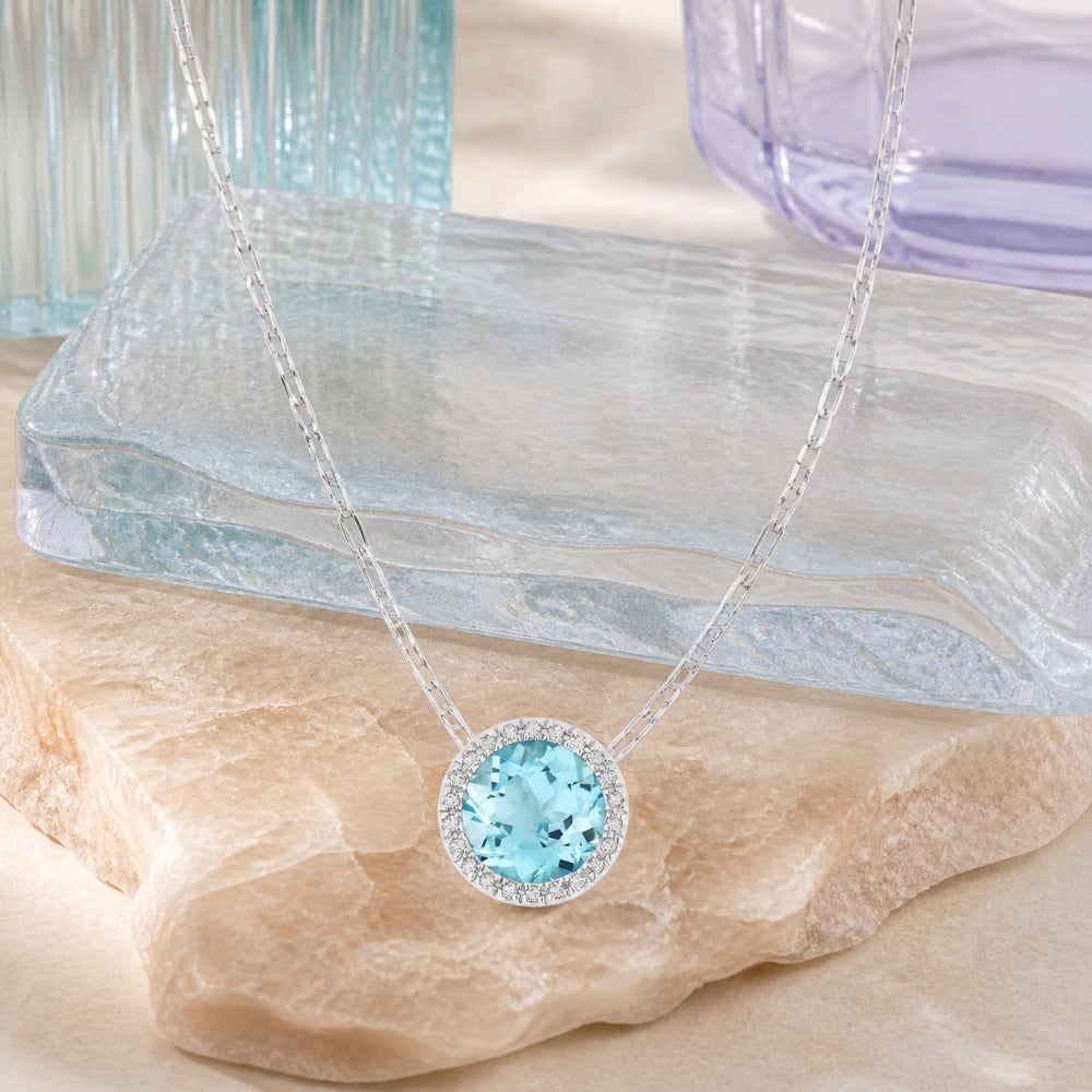 N1041 - 14K Gold Round Pendant