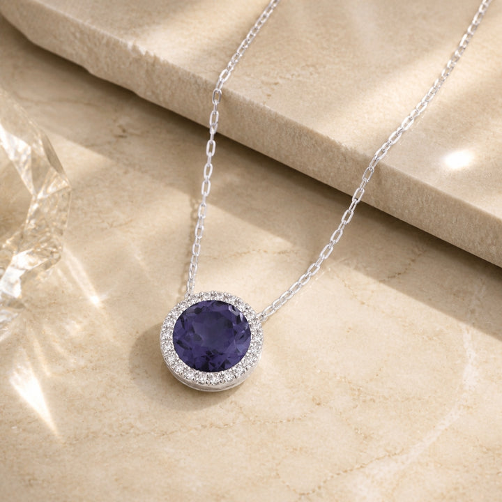 N1041 - 14K Gold Round Pendant