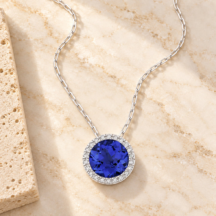 N1041 - 14K Gold Round Pendant