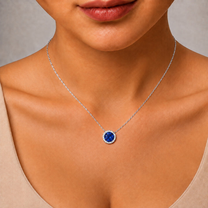 N1041 - 14K Gold Round Pendant