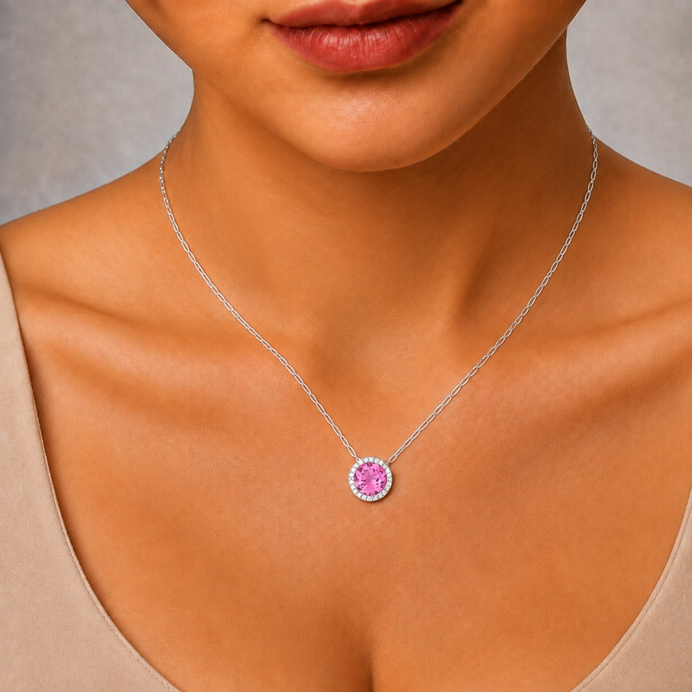 N1041 - 14K Gold Round Pendant