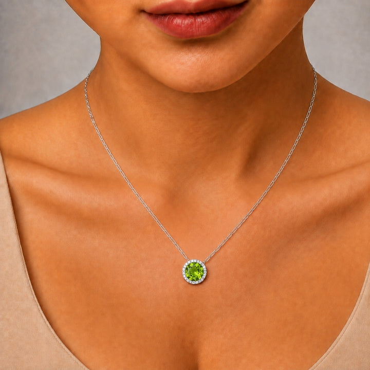 N1041 - 14K Gold Round Pendant