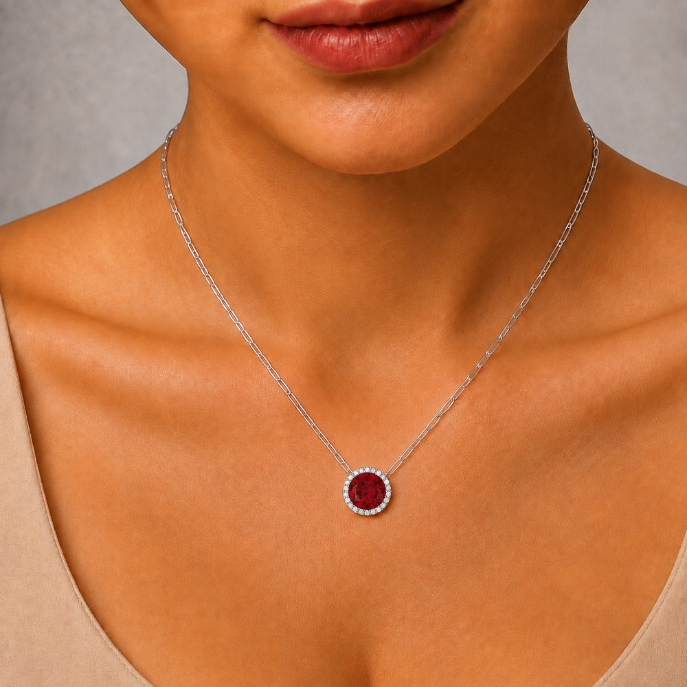 N1041 - 14K Gold Round Pendant