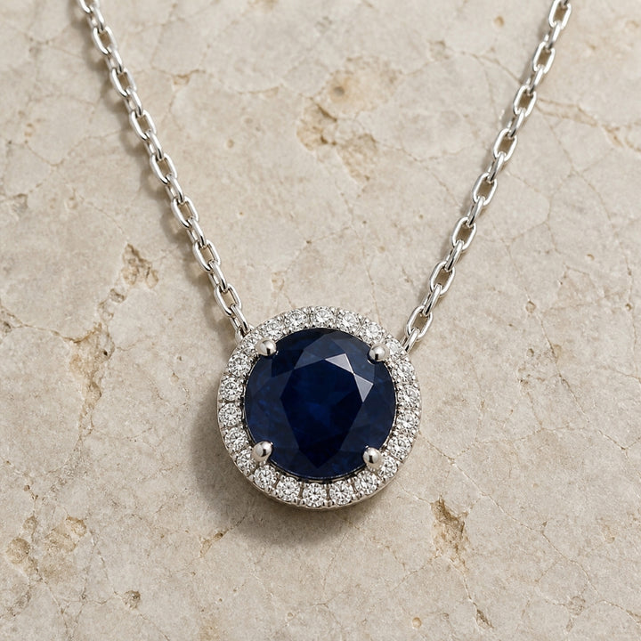 N1041 - 14K Gold Round Pendant
