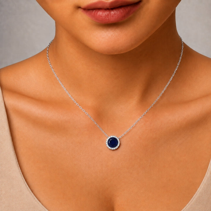 N1041 - 14K Gold Round Pendant