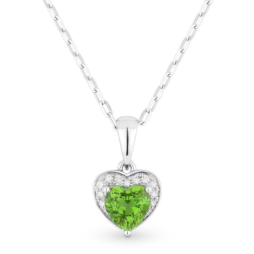 White Gold / Peridot