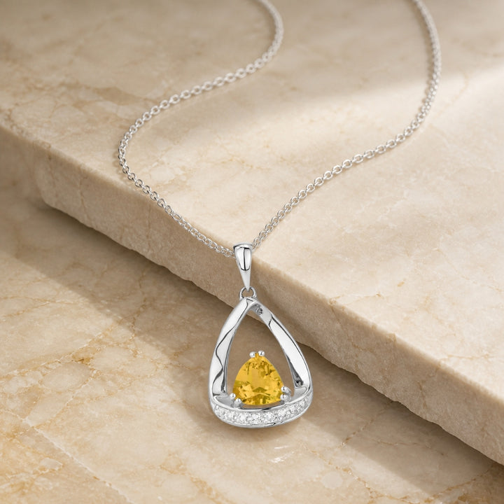 N1045 - 14K Gold Pear Pendant