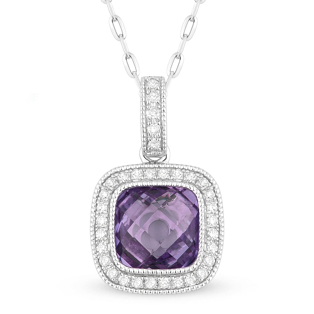 White Gold / Amethyst