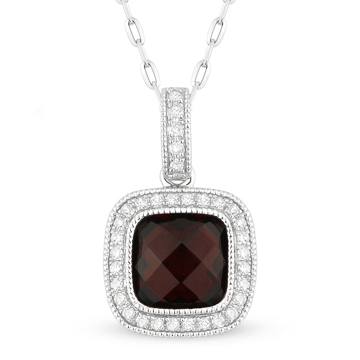 White Gold / Garnet