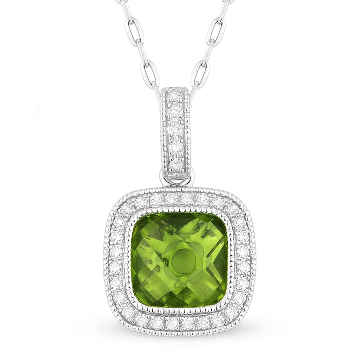 White Gold / Peridot