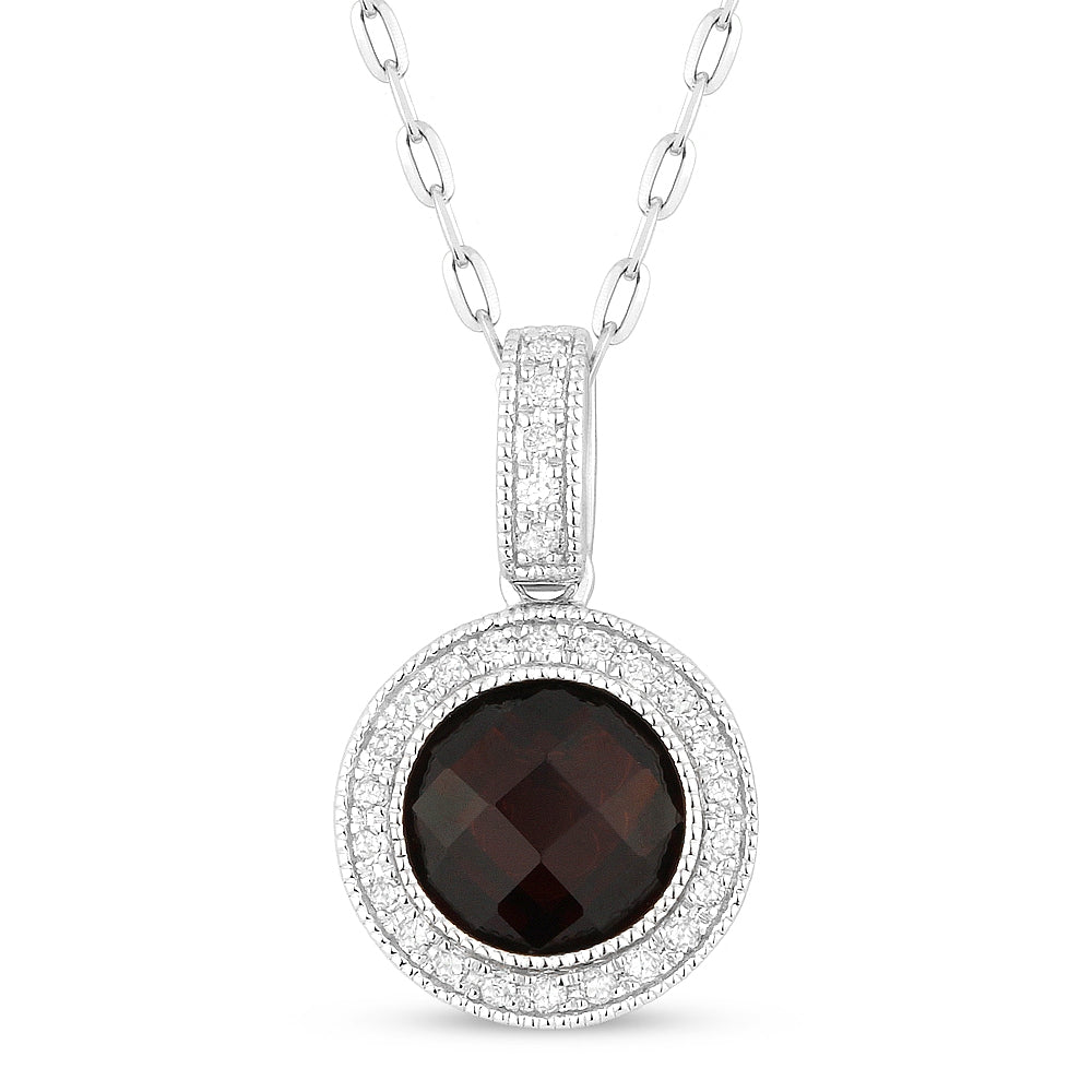 White Gold / Garnet