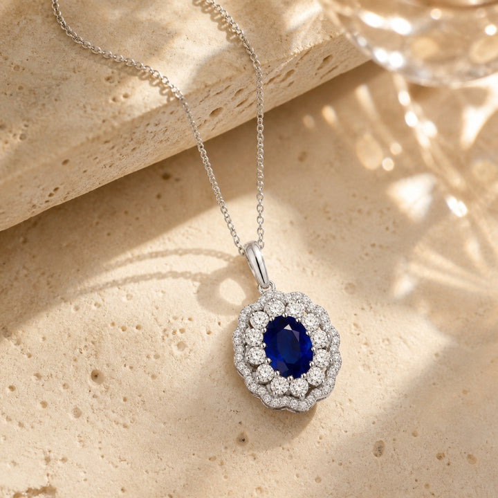 N1415 - 14K Gold Oval Pendant
