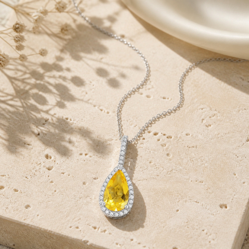 N1530 - 14K Gold Pear Pendant