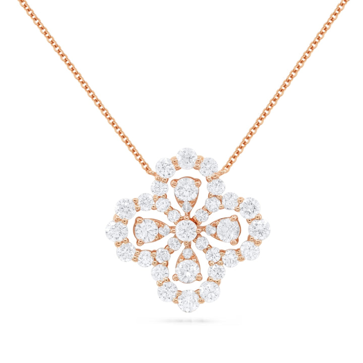 Rose Gold / White Diamond