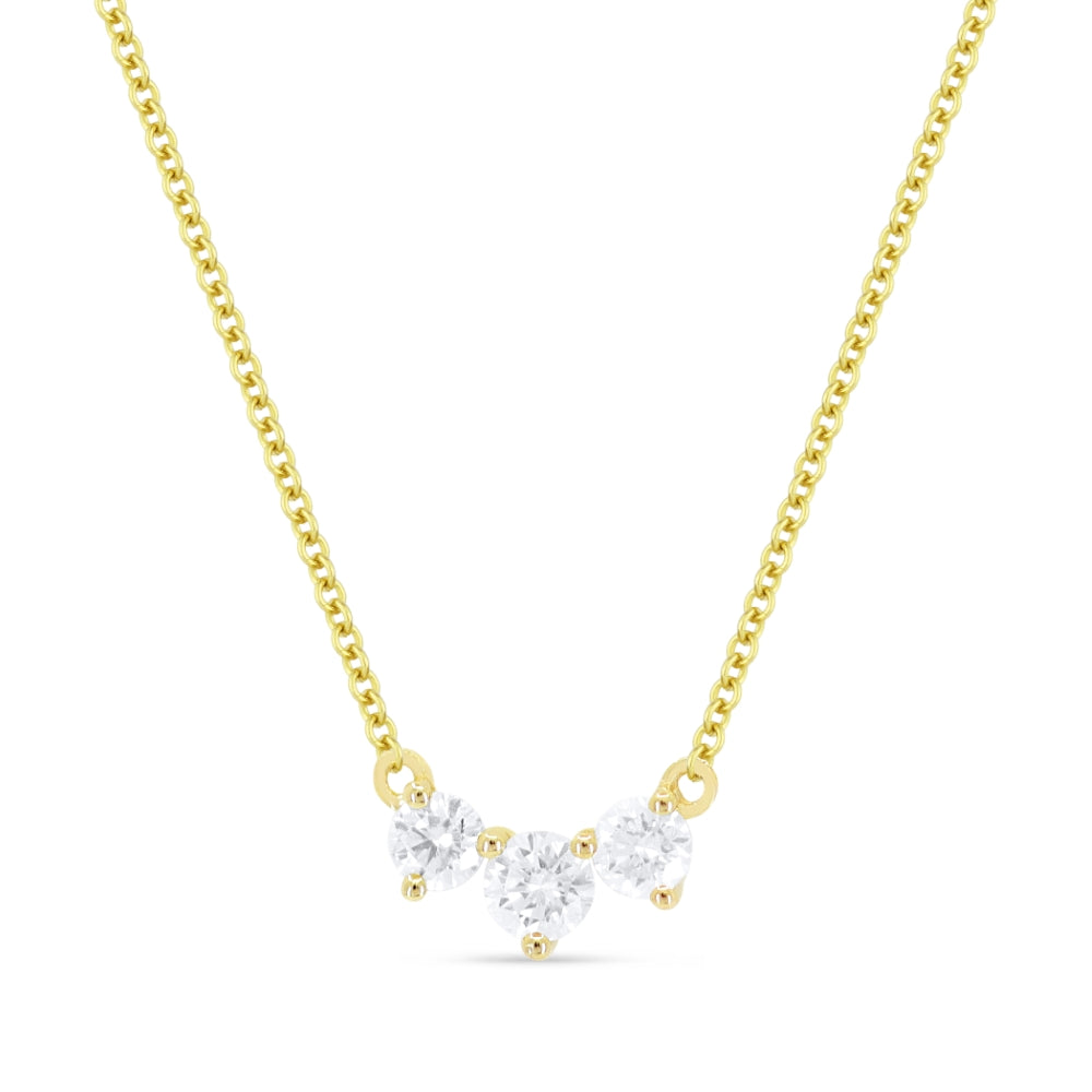 Yellow Gold / White Diamond