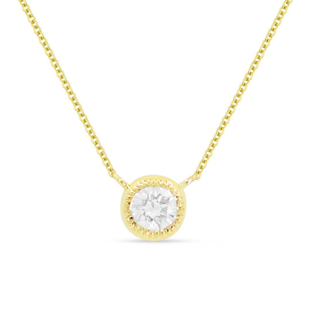 Beautiful Hand Crafted 14K Yellow Gold  Lumina Collection Necklace