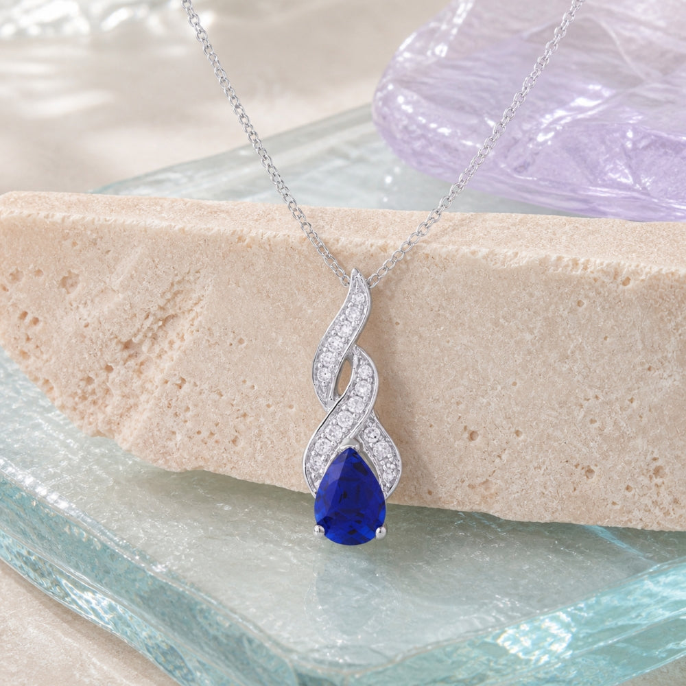 N1729 - 14K Gold Pear Pendant