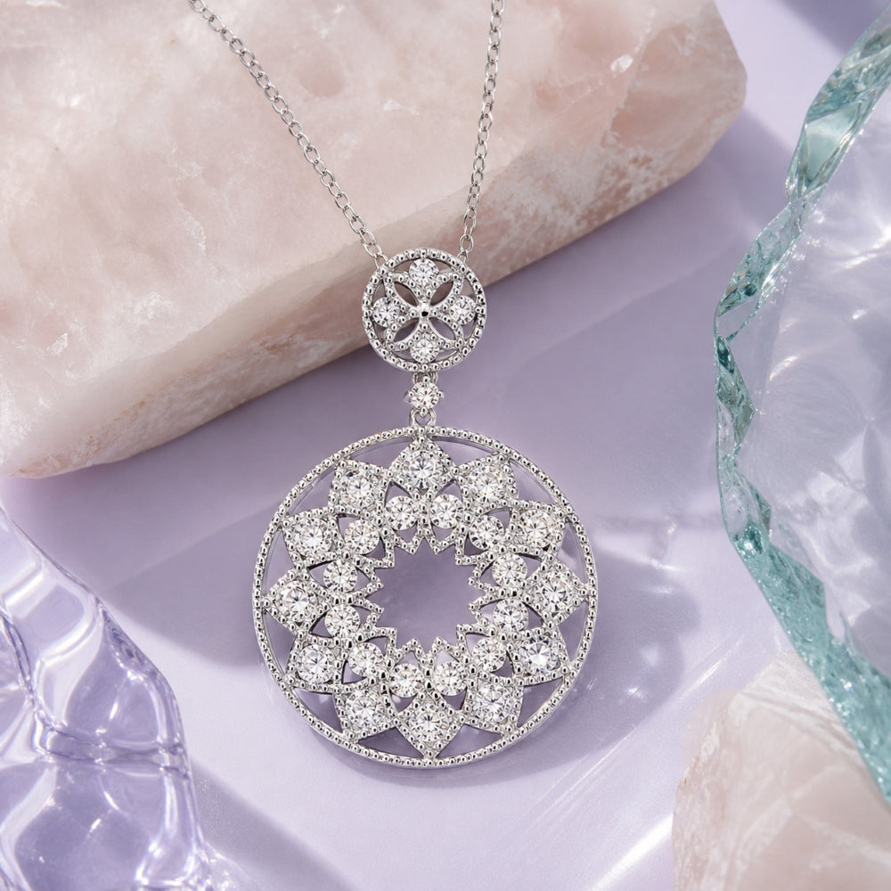 N1831 - 14K Gold Diamond Pendant