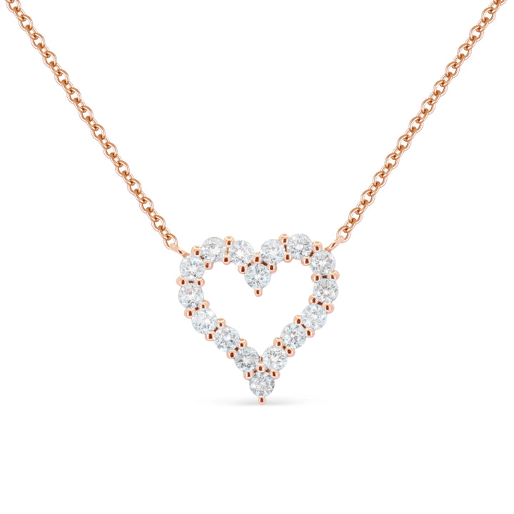 Beautiful Hand Crafted 14K Rose Gold  Milano Collection Necklace