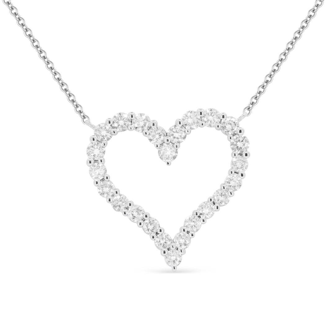 Beautiful Hand Crafted 14K White Gold  Milano Collection Necklace