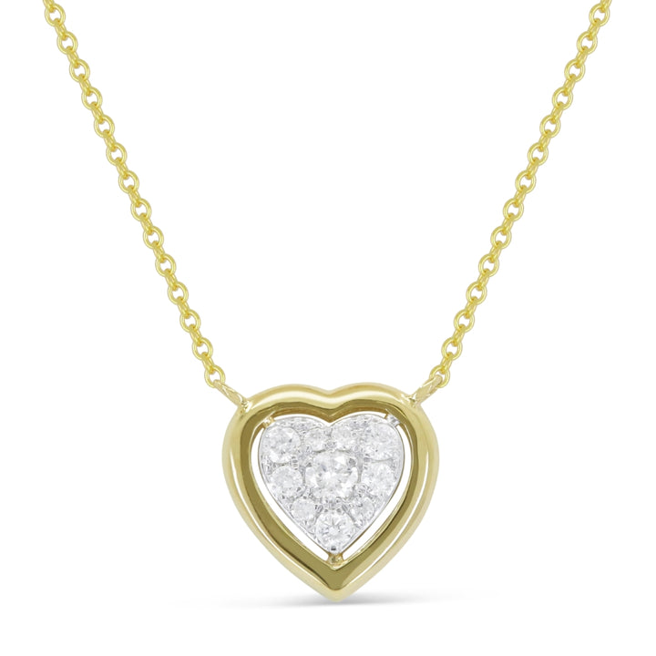 Beautiful Hand Crafted 14K White Gold White Diamond Milano Collection Necklace